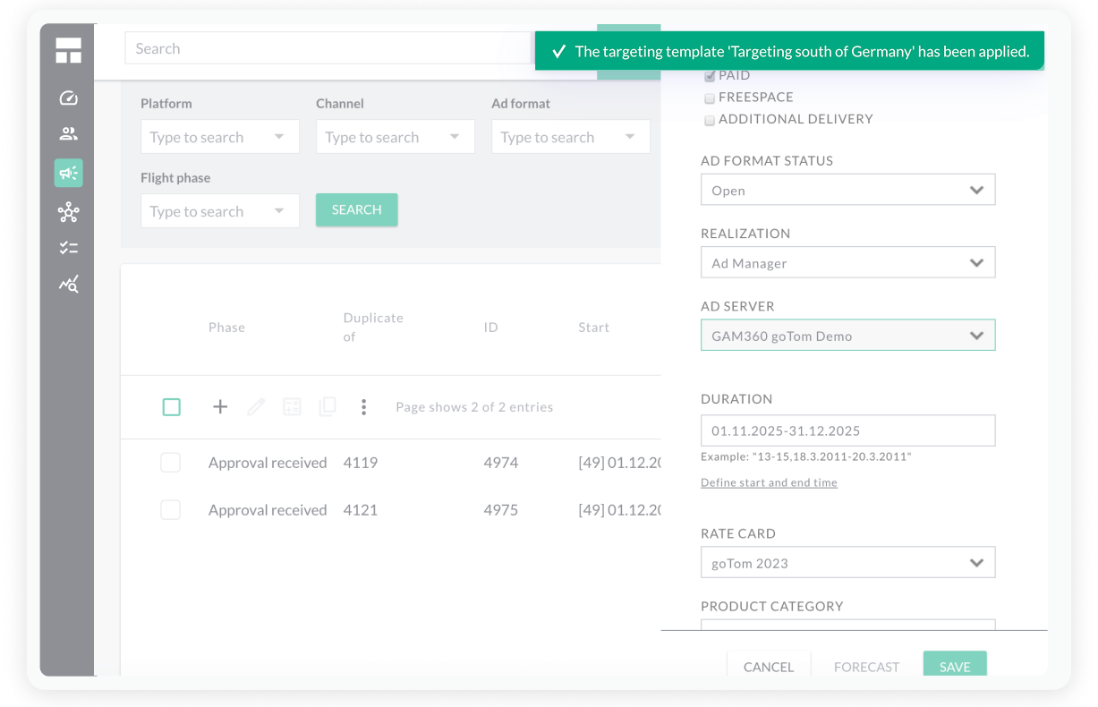 Ad Sales-Workflow optimieren mit Pipelines & GAM Targeting Templates
