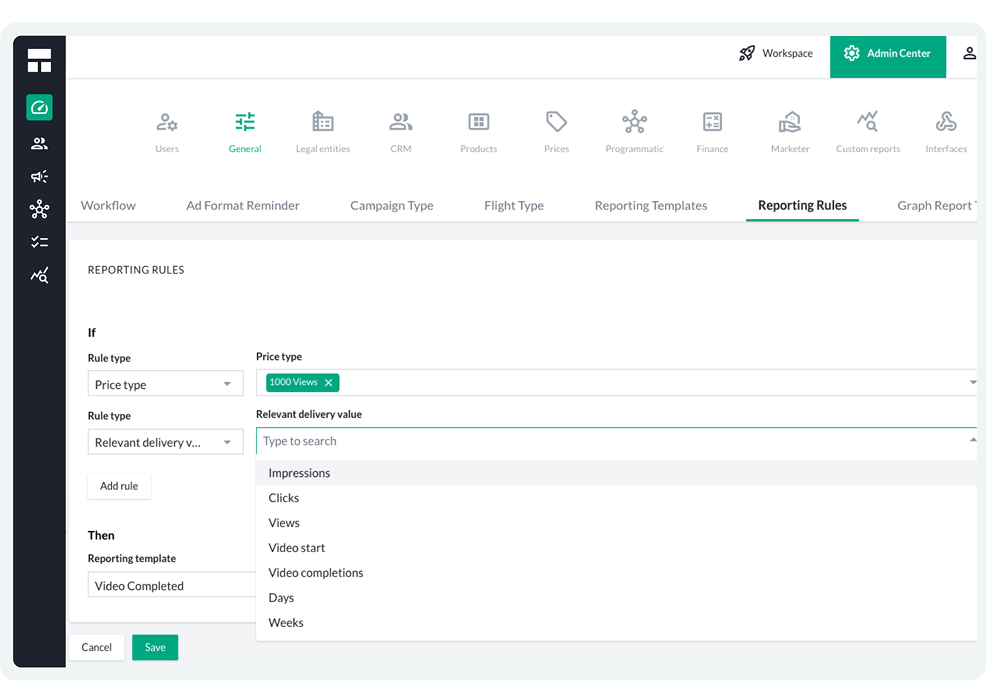 Ad sales automation: Multi-deal push and automated reporting templates